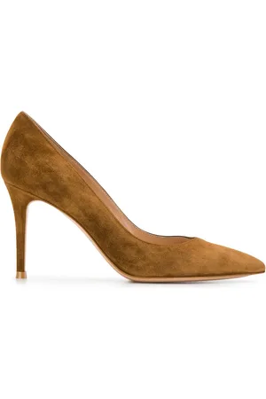 Gianvito Rossi Spitze Wildlederpumps