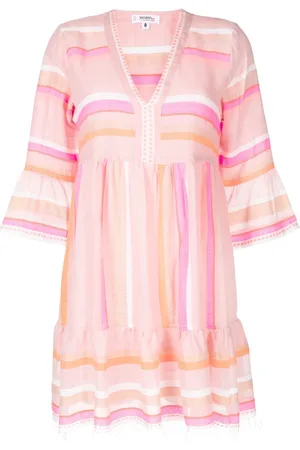 Lemlem Gestreiftes Jikirti Kleid