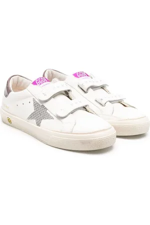 Golden Goose TEEN May School Sneakers mit Klettverschluss