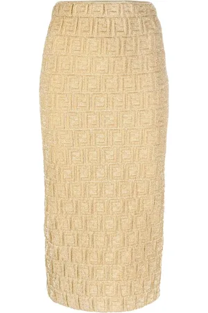 Fendi Bleistiftrock mit FF
