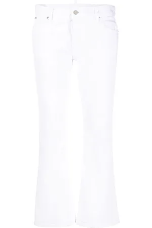 Dsquared2 Ausgestellte White Bull Jeans