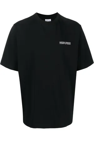 MARCELO BURLON T-Shirt mit Tempera Cross-Print