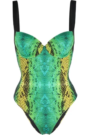 Noire Swimwear Badeanzug mit Print