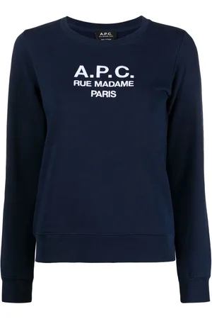 A.P.C. Sweatshirt mit Logo-Stickerei