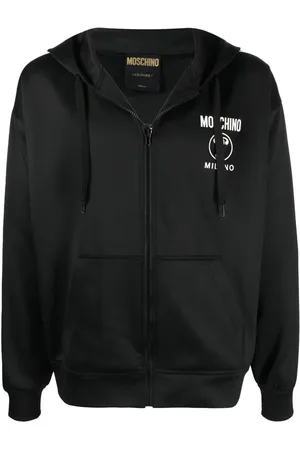 Moschino Kapuzenjacke mit Logo-Print