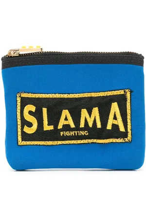 AMIR SLAMA Portemonnaie mit Logo-Stickerei
