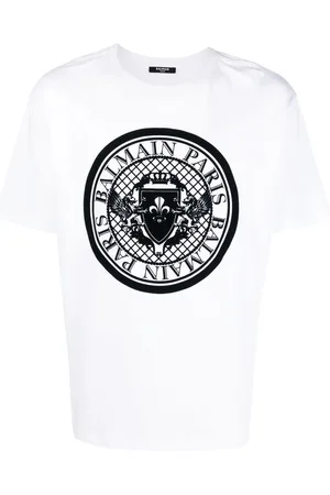 Balmain T-Shirt mit Logo-Print