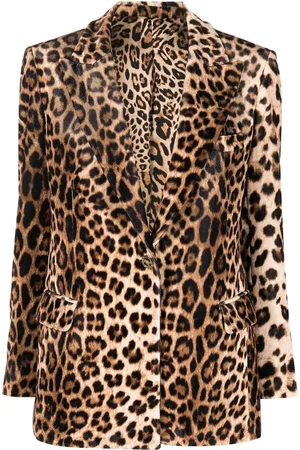 Philipp Plein Blazer mit Leoparden-Print