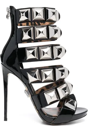 Philipp Plein Sandalen mit Leoparden-Print