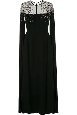 Saiid Kobeisy Verziertes Kleid mit Einsätzen