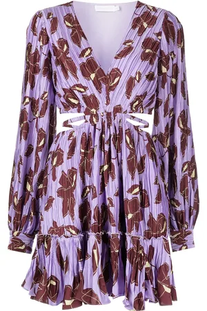 Simkhai Minikleid mit Blumen-Print