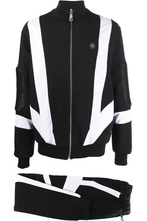 Philipp Plein Jogginganzug mit Kontrasteinsätzen
