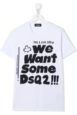 Dsquared2 TEEN T-Shirt mit "Live Crew"-Print