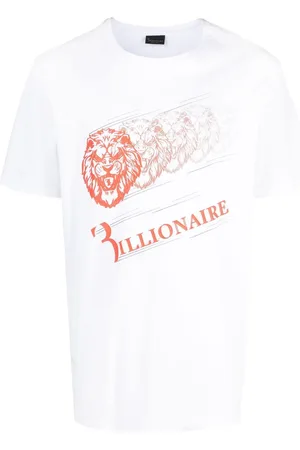 BILLIONAIRE T-Shirt mit Logo-Print