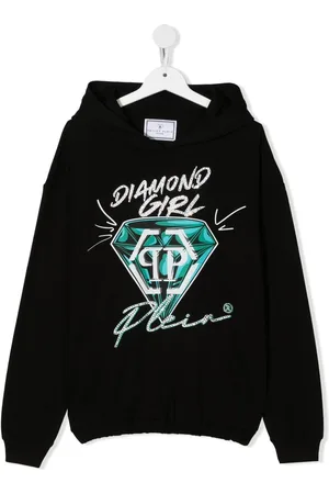 Philipp Plein Hoodie mit Rautenmuster