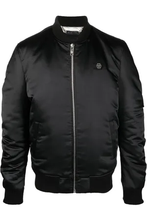 Philipp Plein Bomberjacke mit Totenkopf-Print