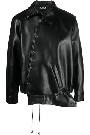 Comme des Garçons Asymmetrische Jacke aus Faux-Leder