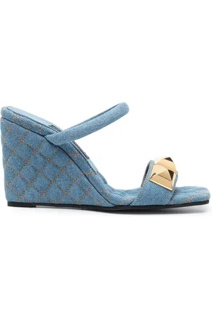 Philipp Plein Wedge-Sandalen mit Nieten 110mm