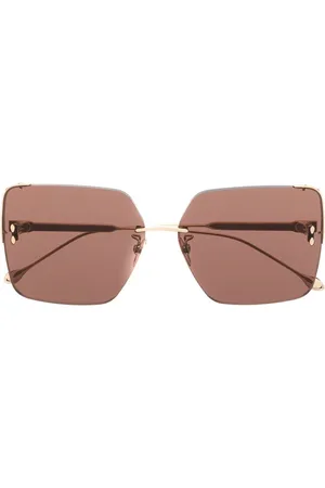 Isabel Marant Sonnenbrille mit eckigem Gestell