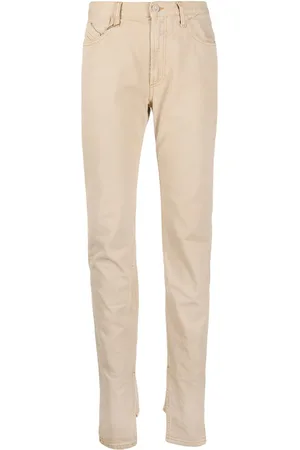 The Attico Gerade Jeans mit Schlitzen