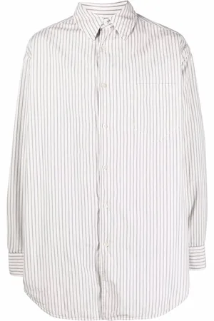 Maison Margiela Gefüttertes Hemd mit Streifen