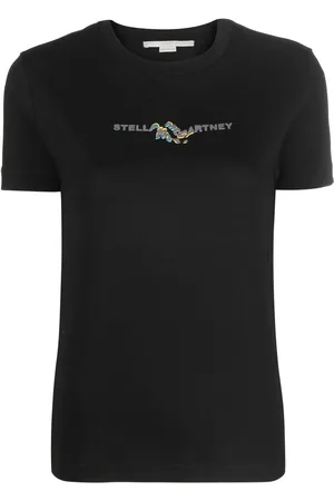 Stella McCartney T-Shirt mit Logo-Print