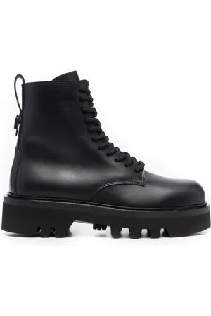 Furla Stiefel mit Schnürung