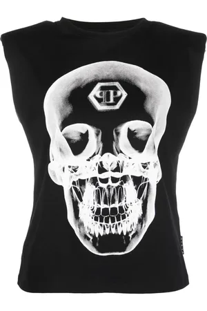 Philipp Plein Top mit grafischem Print