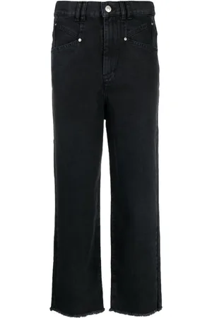 Isabel Marant Dilali Straight-Leg-Jeans