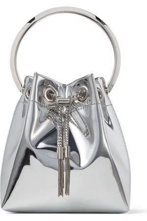 Jimmy Choo Metallic-Beuteltasche