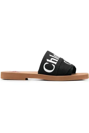 Chloé Sandalen mit Logo-Riemen