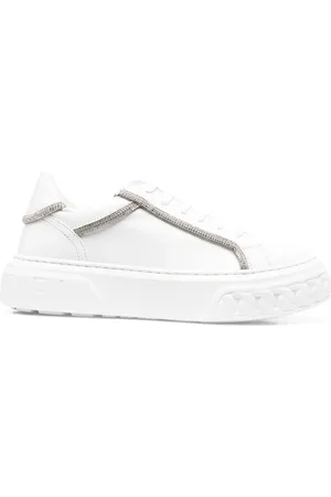 Casadei Sneakers mit Kristallen
