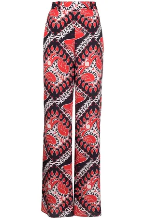 VALENTINO GARAVANI Archive Manifesto Straight-Leg-Hose