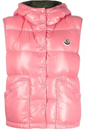 Moncler Damen Kapuzenjacken - Weste mit Kapuze
