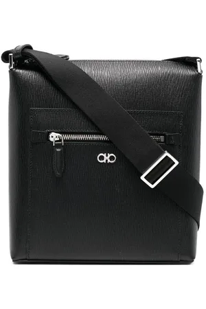 Salvatore Ferragamo Kuriertasche mit Logo-Schild