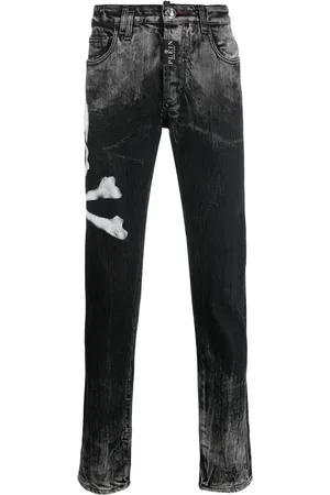 Philipp Plein Klassische Slim-Fit-Jeans
