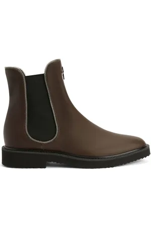 Giuseppe Zanotti Stiefel mit Reißverschlussdetail