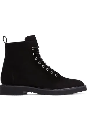 Giuseppe Zanotti Schnürstiefel aus Wildleder