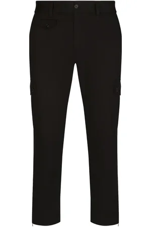 Dolce & Gabbana Cargohose mit Logo-Schild
