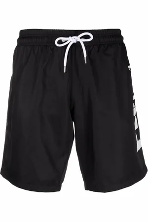 Philipp Plein Badeshorts mit Logo-Print