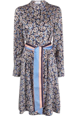 Salvatore Ferragamo Kleid mit grafischem Print