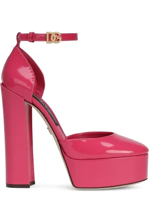 Dolce & Gabbana Plateau-Pumps aus Lackleder 145mm
