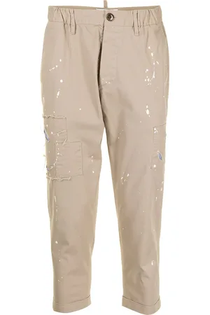 Ports V Cropped-Hose mit Farbklecks-Print