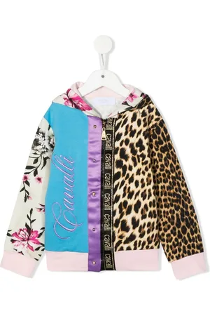 Roberto Cavalli Kapuzenjacke mit Print