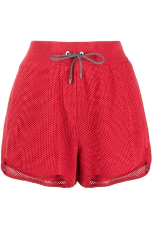 Brunello Cucinelli Gestrickte Shorts mit Kordelzug