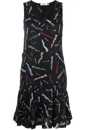 Moschino 2000s Kleid mit grafischem Print