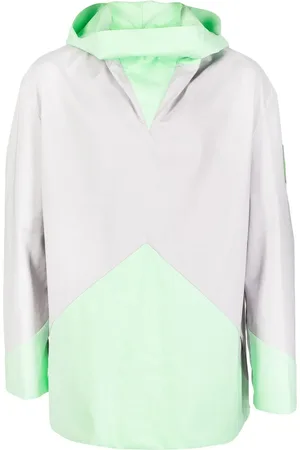 A-cold-wall* Windbreaker mit geometrischen Einsätzen
