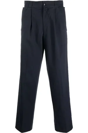 VERSACE 1980s Cropped-Hose mit geradem Schnitt