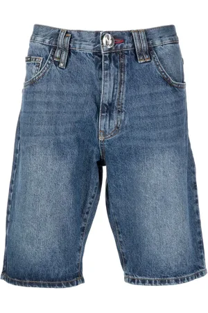 Philipp Plein Knielange Jeans-Shorts