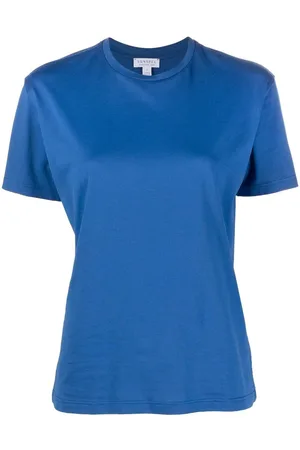 Sunspel T-Shirt mit rundem Ausschnitt